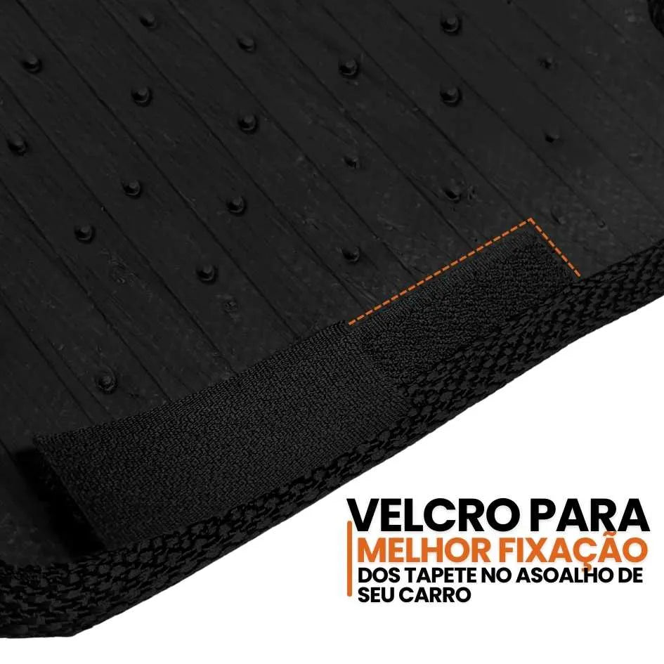 TAPETE BORRACHA PREMIUM HB20 2020 A 2025 4 PEÇAS