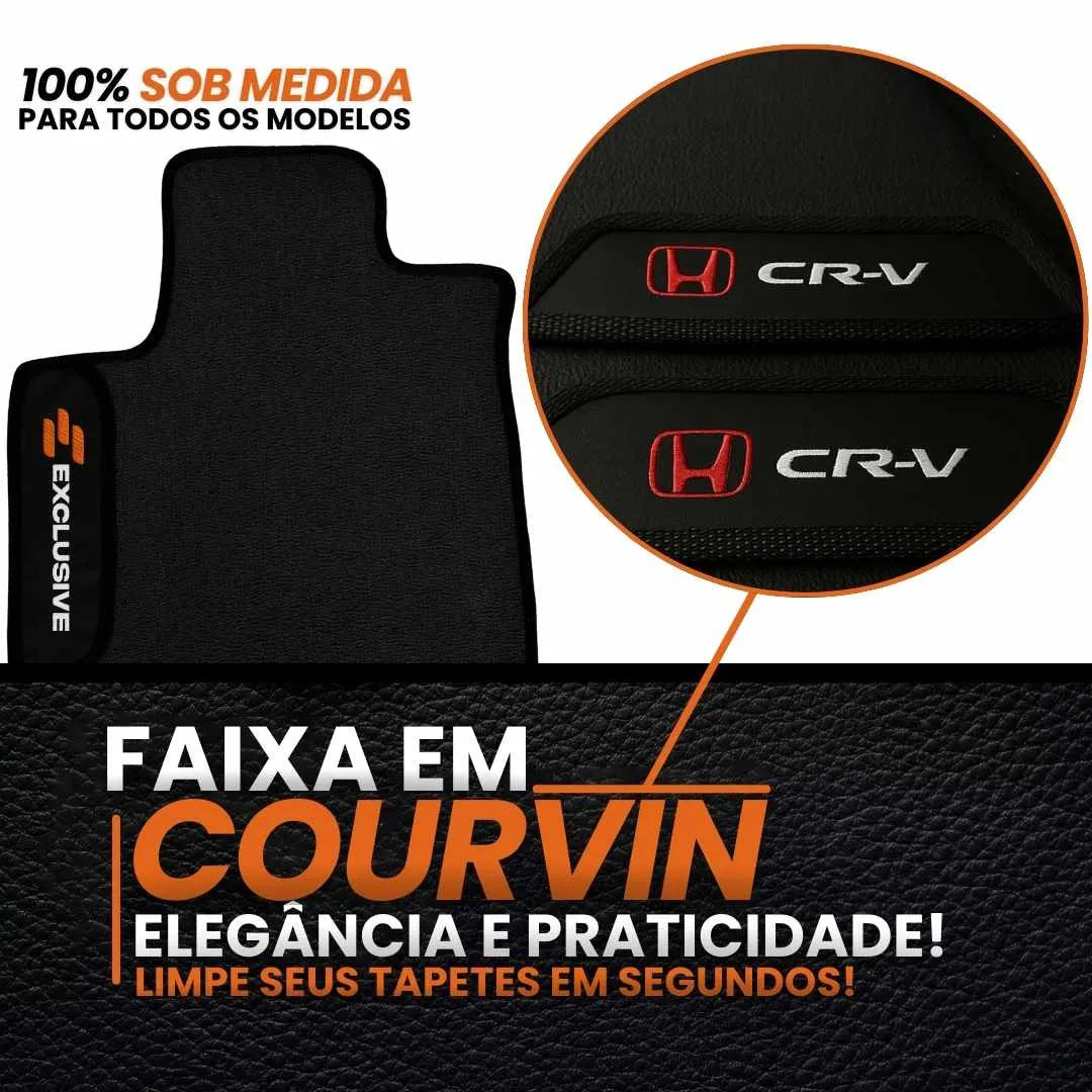 TAPETE BORRACHA PREMIUM JETTA 2011 A 2017 BORDADO 4 PEÇAS