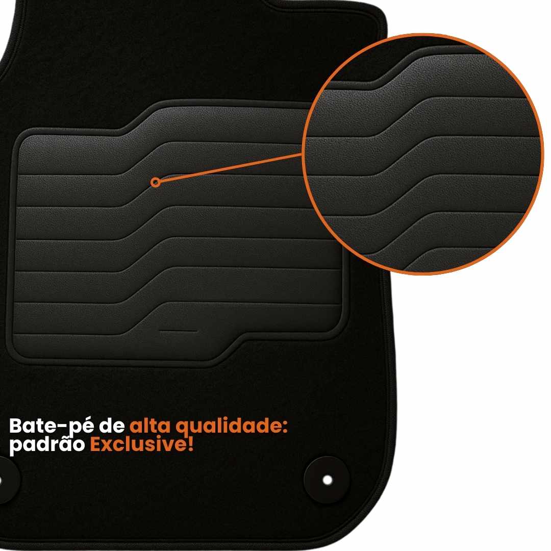 KIT TAPETES CARPETE PORTA MALAS + INTERNOS CITY SEDAN 2022 A 2025