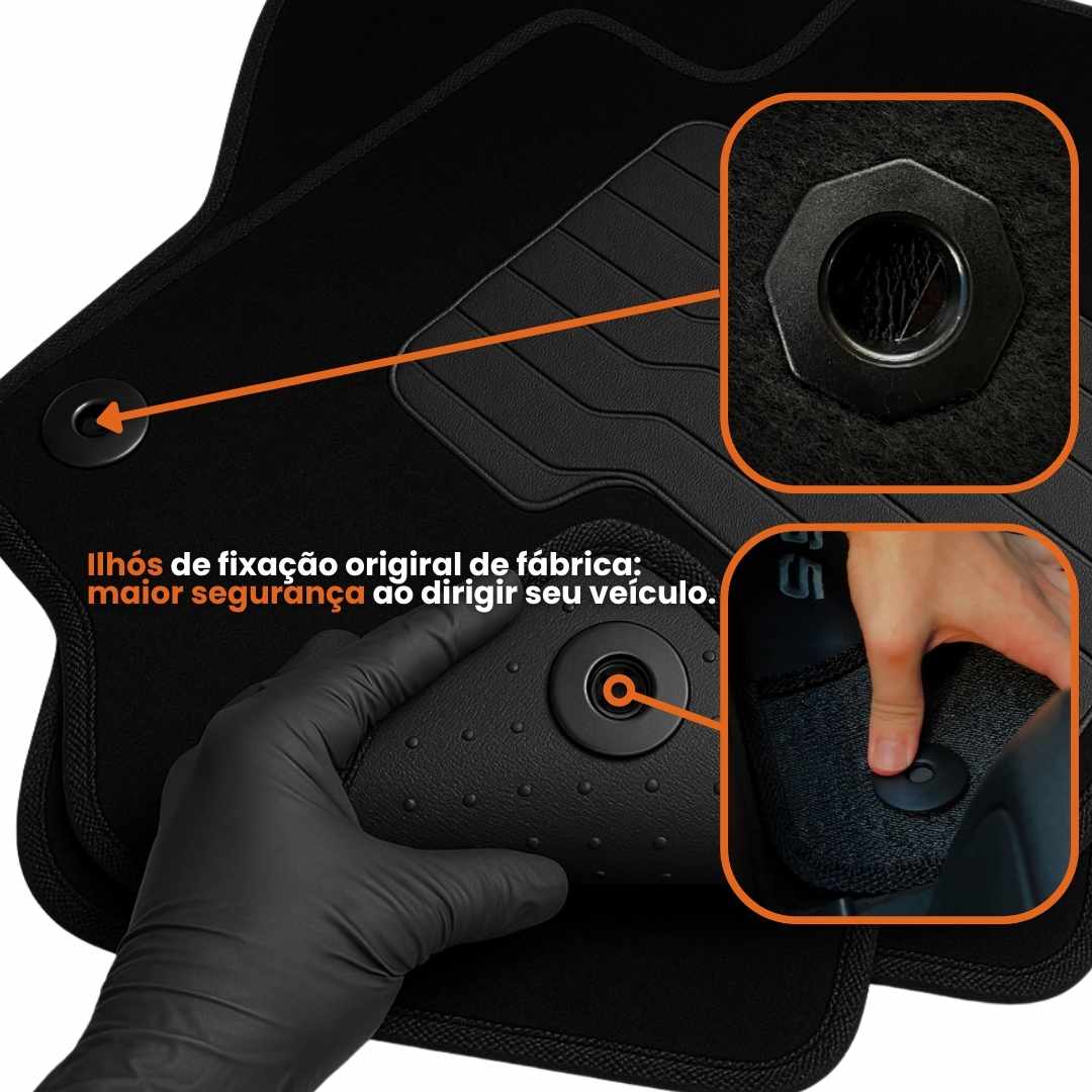 KIT TAPETES CARPETE PORTA MALAS + INTERNOS SW4 2016 A 2023 7 LUGARES