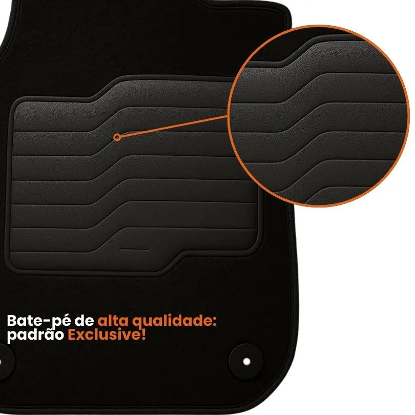 KIT TAPETES CARPETE PORTA MALAS + INTERNOS COMPASS 2016 A 2024