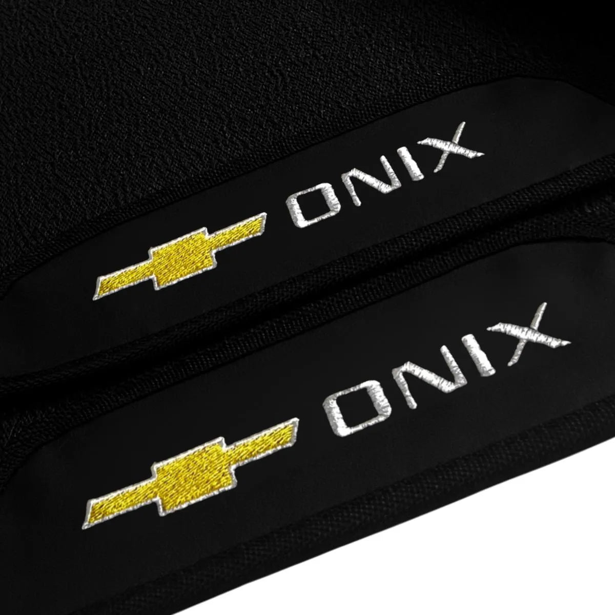 TAPETE BORRACHA PREMIUM ONIX HATCH 2020 A 2025 4 PEÇAS