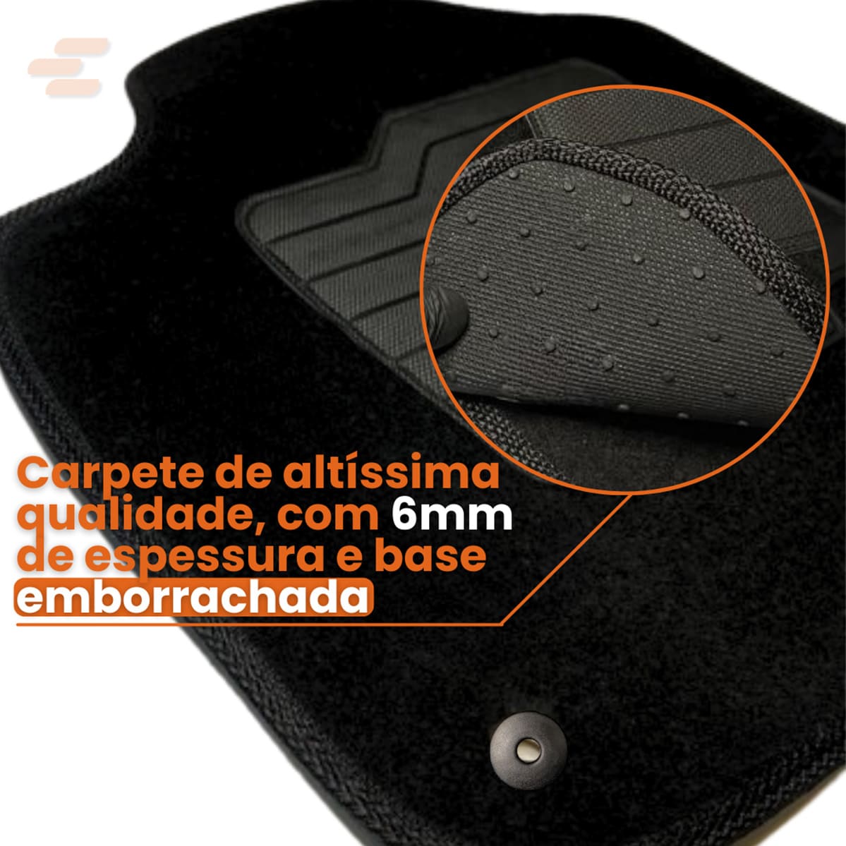 KIT TAPETES CARPETE PORTA MALAS + INTERNOS LANCER GT 2007 A 2019