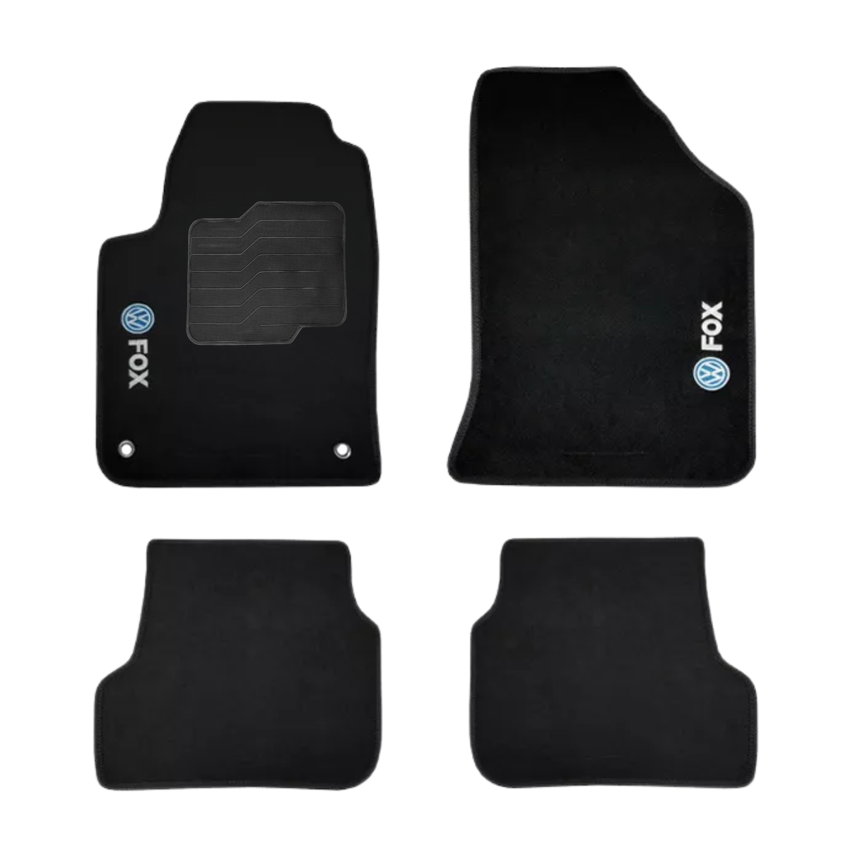 KIT TAPETES CARPETE PORTA MALAS + INTERNOS FOX 2014 A 2022