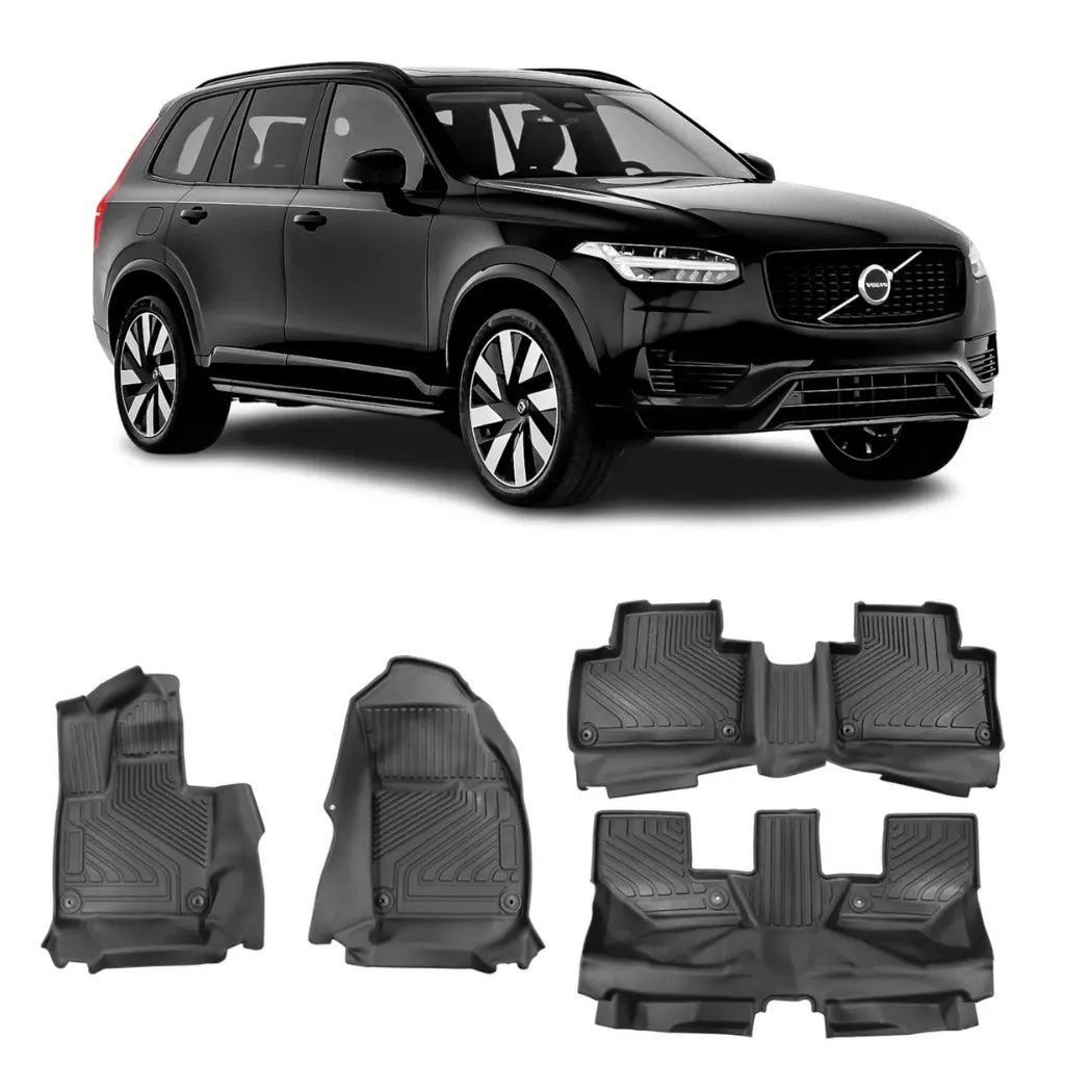 JOGO DE TAPETE BANDEJA PREMIUM XC90 2015 A 2023 - COMPLETO