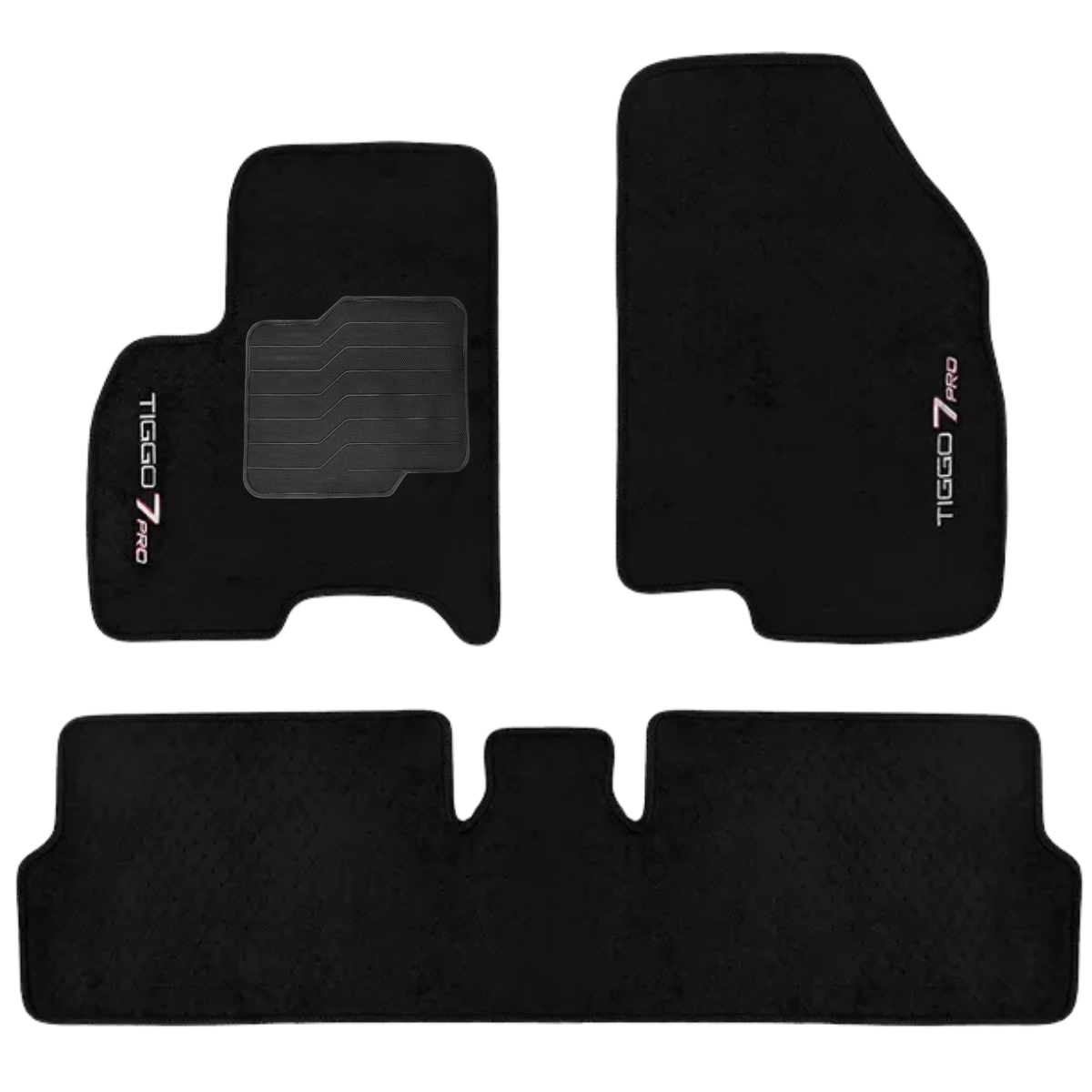 KIT TAPETES CARPETE PORTA MALAS + INTERNOS TIGGO 7 PRO 2022 A 2025