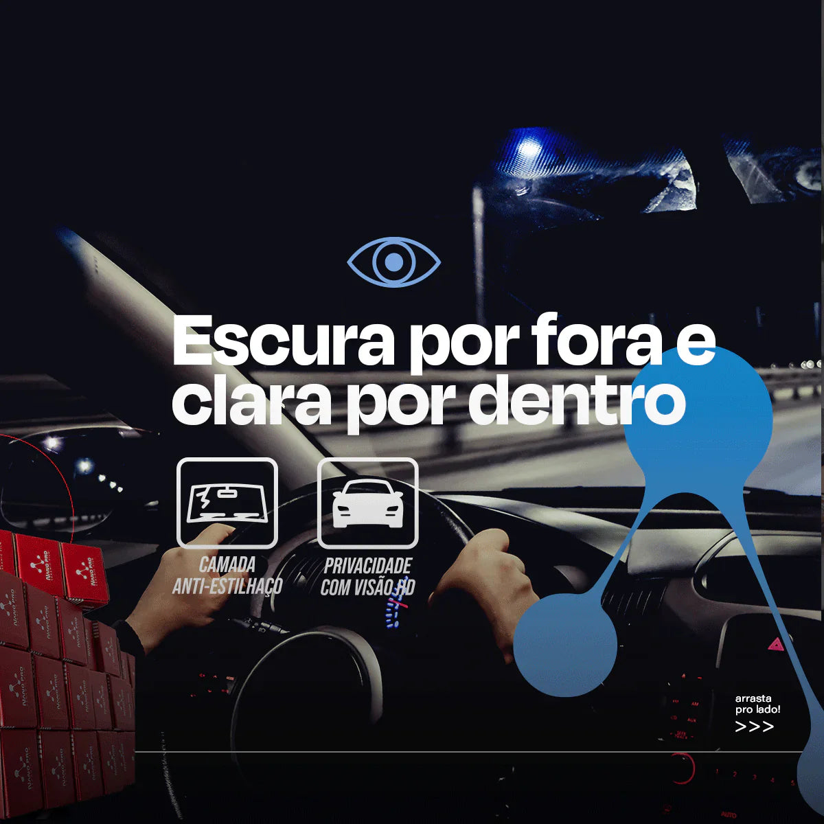 Película Nano Cerâmica Automotiva - Sob Medida